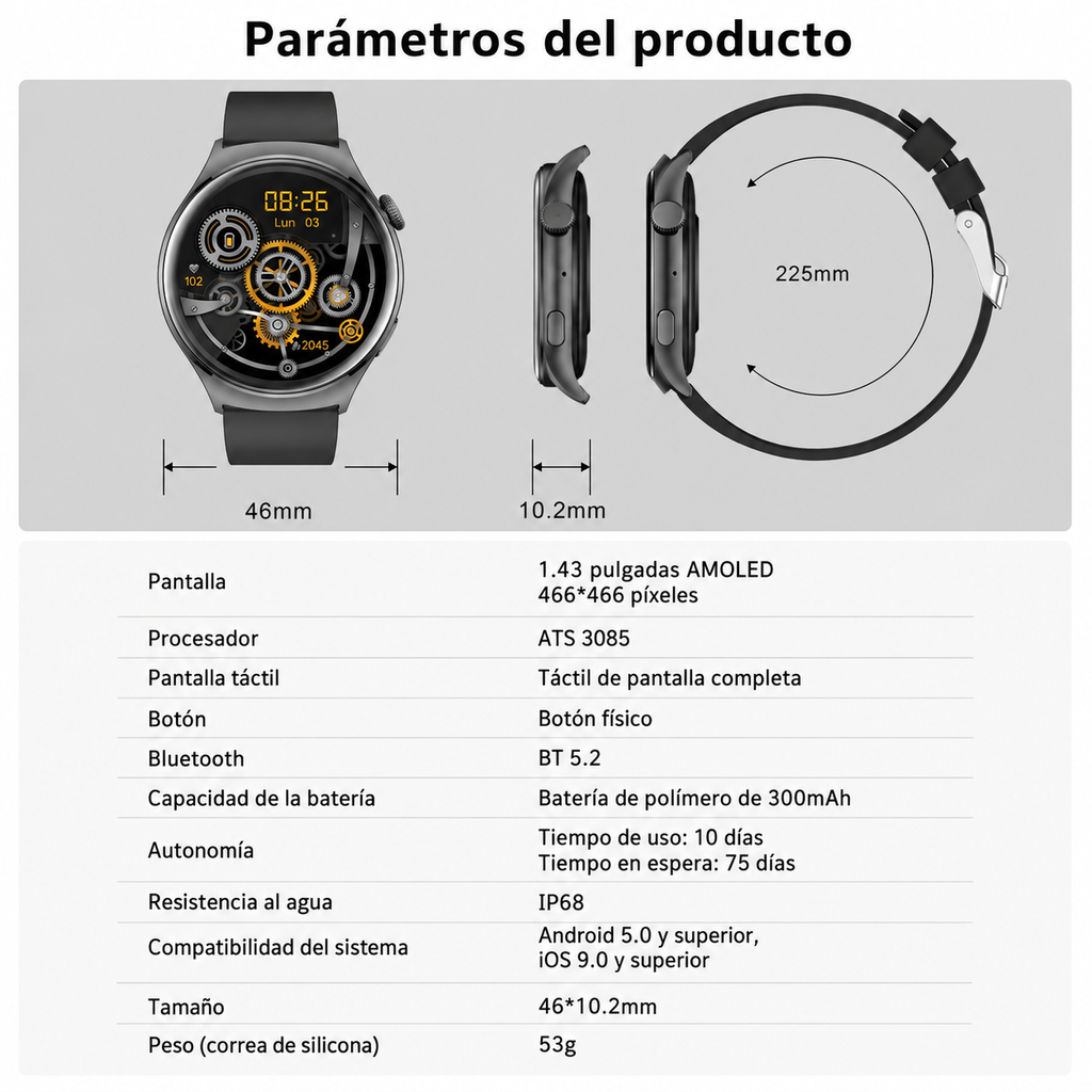 Smartwatch QX10