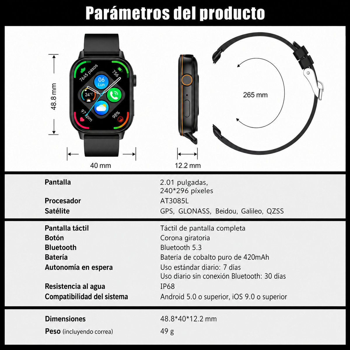 Smartwatch QX17