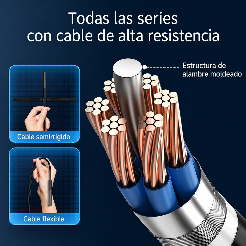 Cámara Endoscópica 5mts para Android & iOS