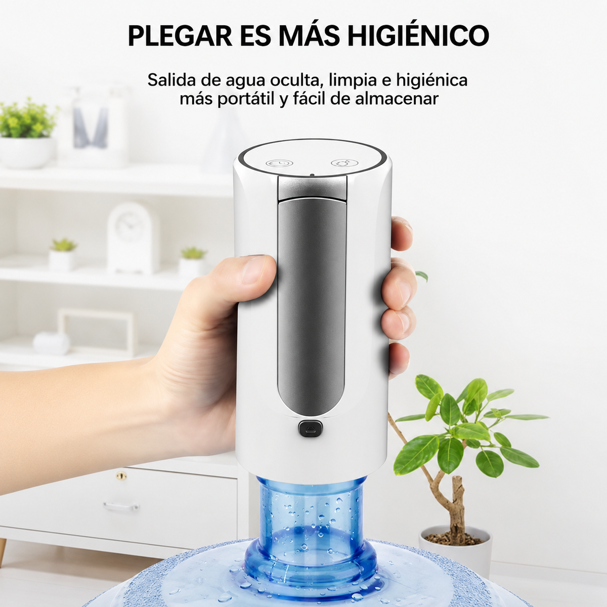 Bomba Dispensadora de Agua Inalámbrica